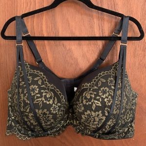 Lane Bryant Cacique 46DD Boost Balconette bra